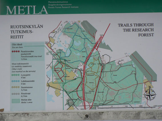 Tän kartan alue me kiärrettiin, ja pikkasen ylikin