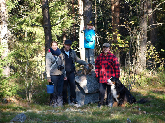 Sieniretkellä Viltsun kanssa